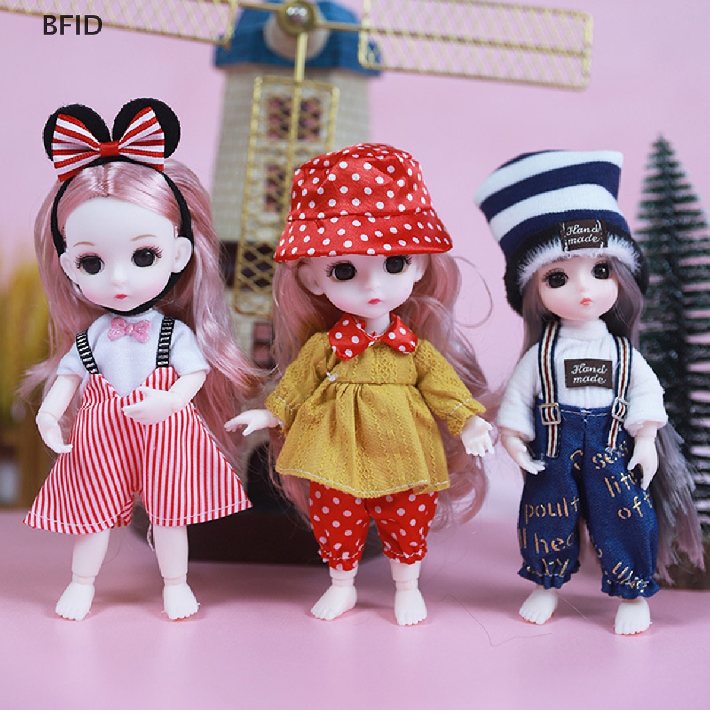 [BFID] 1set 16cm Baju Boneka Rok Universal Pakaian Anak Perempuan Mainan Aksesoris Hadiah [ID]