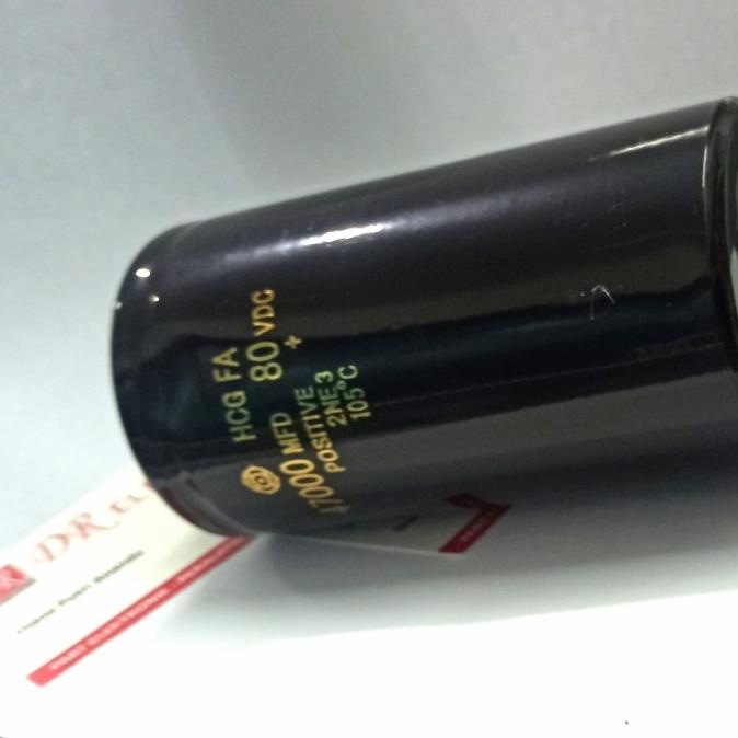 Elco Kapasitor Hitachi Hcg 47000Uf 47000 47000Mdf 80Vdc 80V 80 Volt