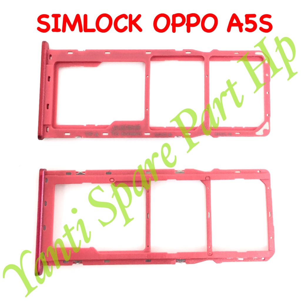 Simtray Sim Lock Oppo A5s Original New