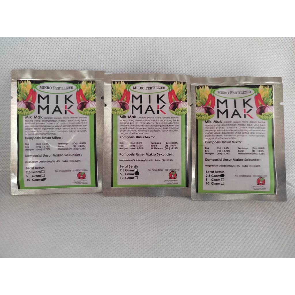 Jual Pupuk Mikro Chelated Mik Mak Micro Nutrient Te Trace Element Mikro Majemuk Lengkap