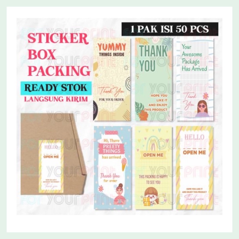 

STIKER BOX PACKAGING/STIKER SEGEL PACKAGING/STIKER PACKAGING