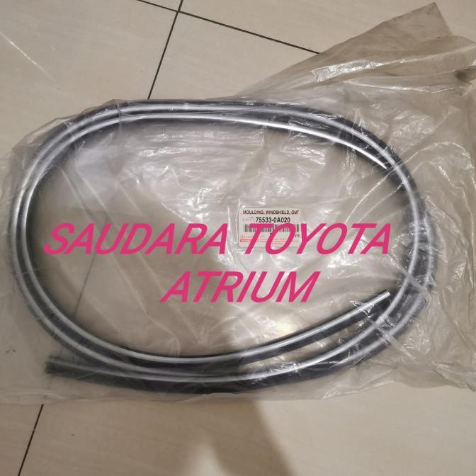 Karet Kaca Depan Soluna Gli List Kaca Depan Soluna Gli Original