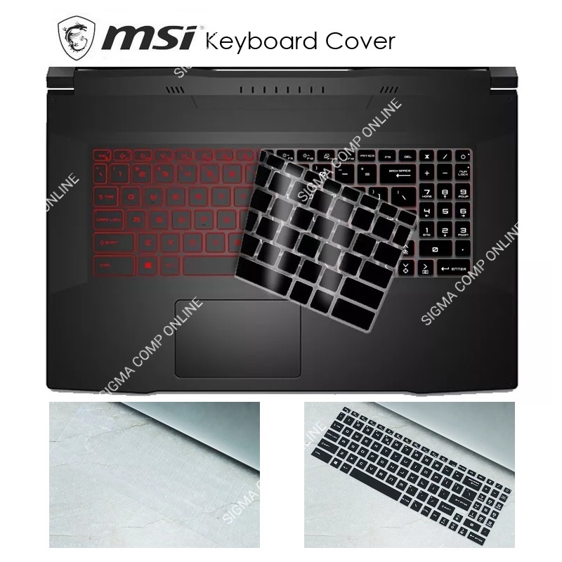 Keyboard Protector MSI Modern 15 B11M - Cover Pelindung Keyboard Laptop