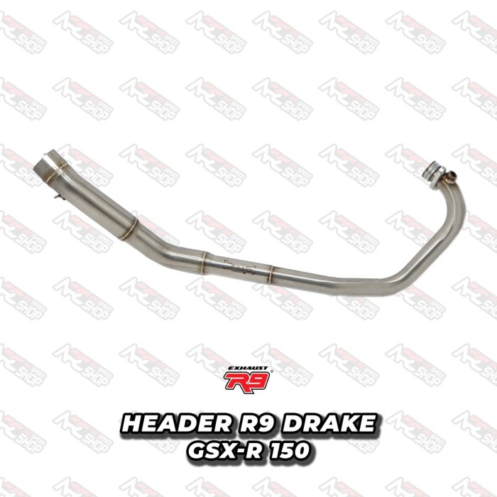 Header Knalpot R9 Drake Suzuki Gsx Leher Knalpot R9 #Original