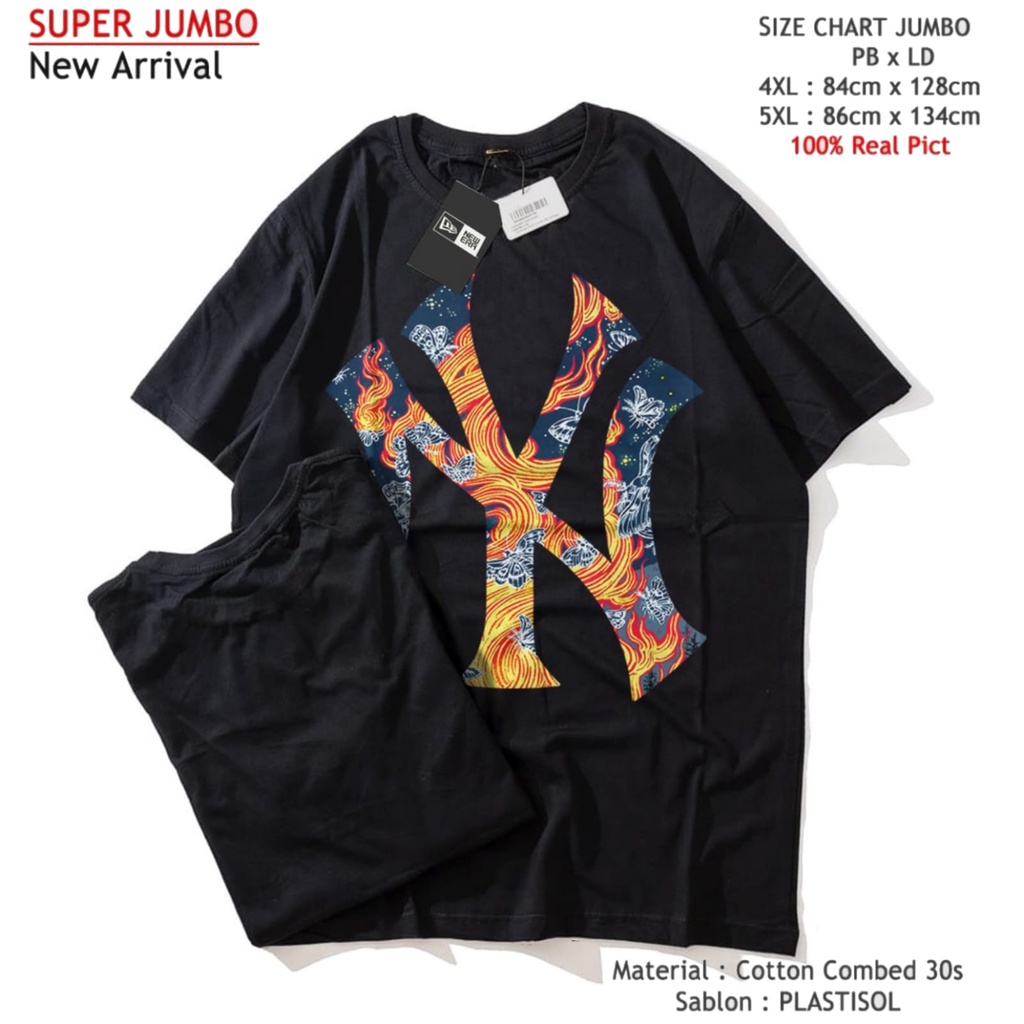 Kaos BIG SIZE XXL - XXXL - XXXXL Jumbo Ukuran Pria Besar 22