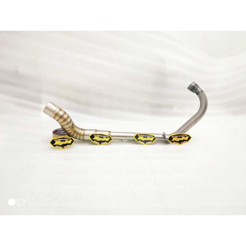 pipa leher Knalpot Satria fu cobra