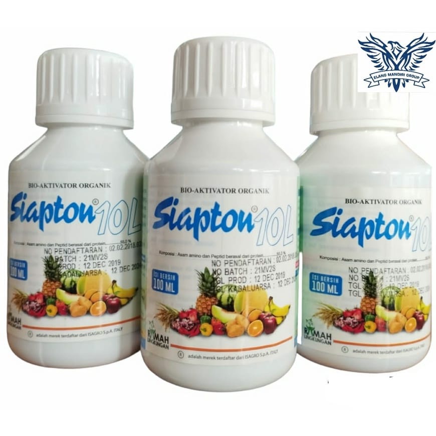 Siapton 10L 100ml Bioaktivator dan Pupuk Organik sebagai Nutrisi pada Tanaman