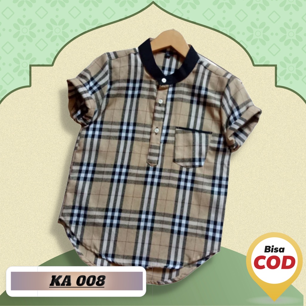 Kurta Anak Bahan Flannel Flanel Impor Kemeja koko Anak Flanel Anak Baju Muslim Anak Fashion Anak Laki Laki Kemko Kurta Flanel Anak Baju Koko Anak Lengan Pendek Atasan Anak Cowok Laki Laki Premium Bisa Couple Ayah Bunda Zagzeg Clothing