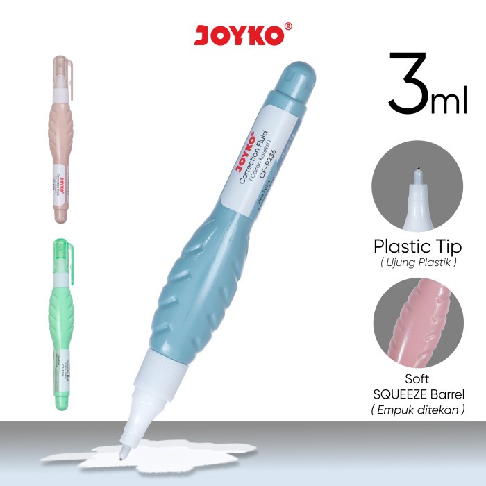 

Correction Fluid Cairan Koreksi Penghapus Cair Joyko CF-P236