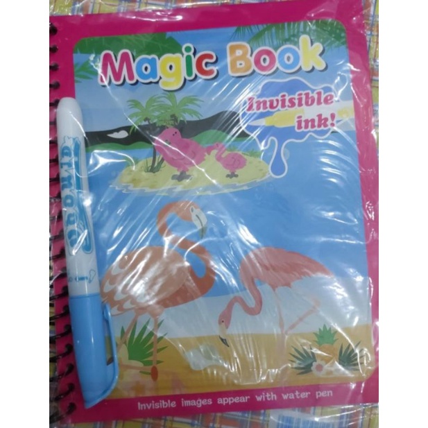 Magic Water Book / Book Water / Buku Mewarnai Ajaib / Magic Water Pen