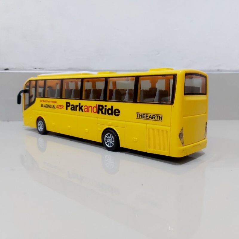 RC CAR BUS BATRE CAS EDUKASI - MAINAN MOBIL BIS REMOTE CONTROL ANAK