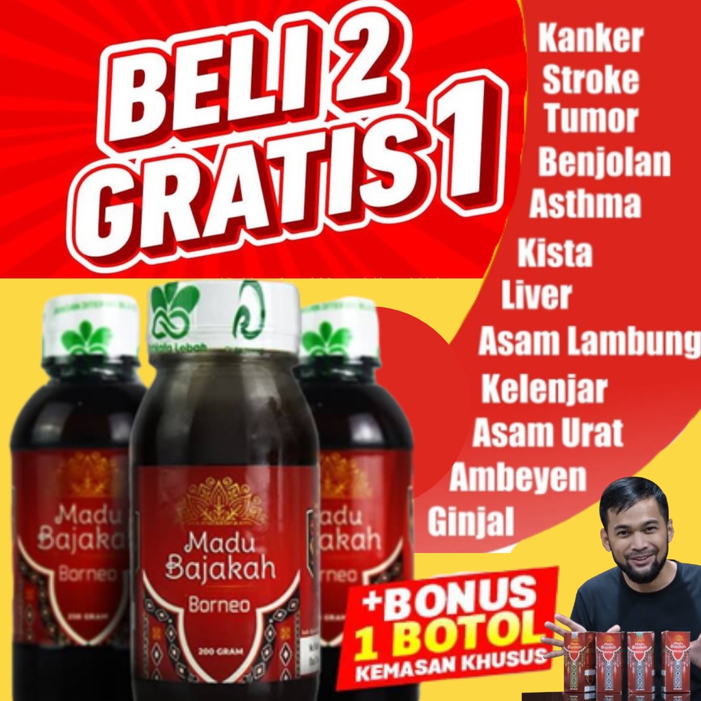 

% BELI 2 GRATIS 1 MADU BAJAKAH TEUKU WISNU