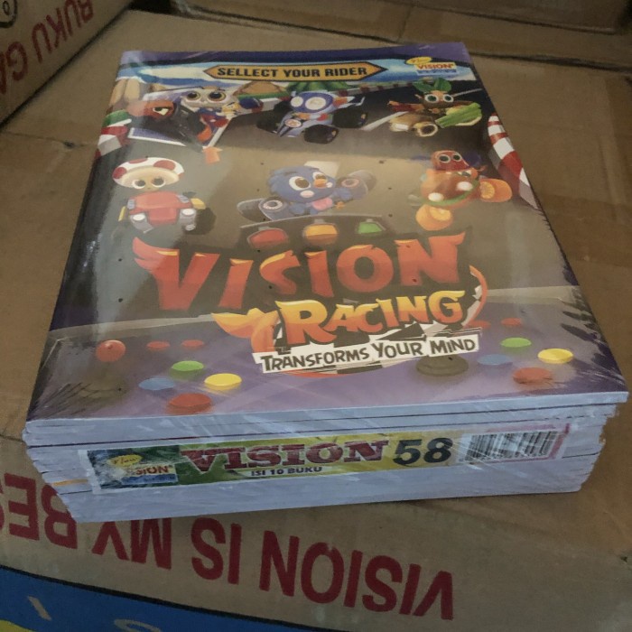 

$+$+$+$+] buku tulis / buku /vision / vs 58 lembar grosir murah