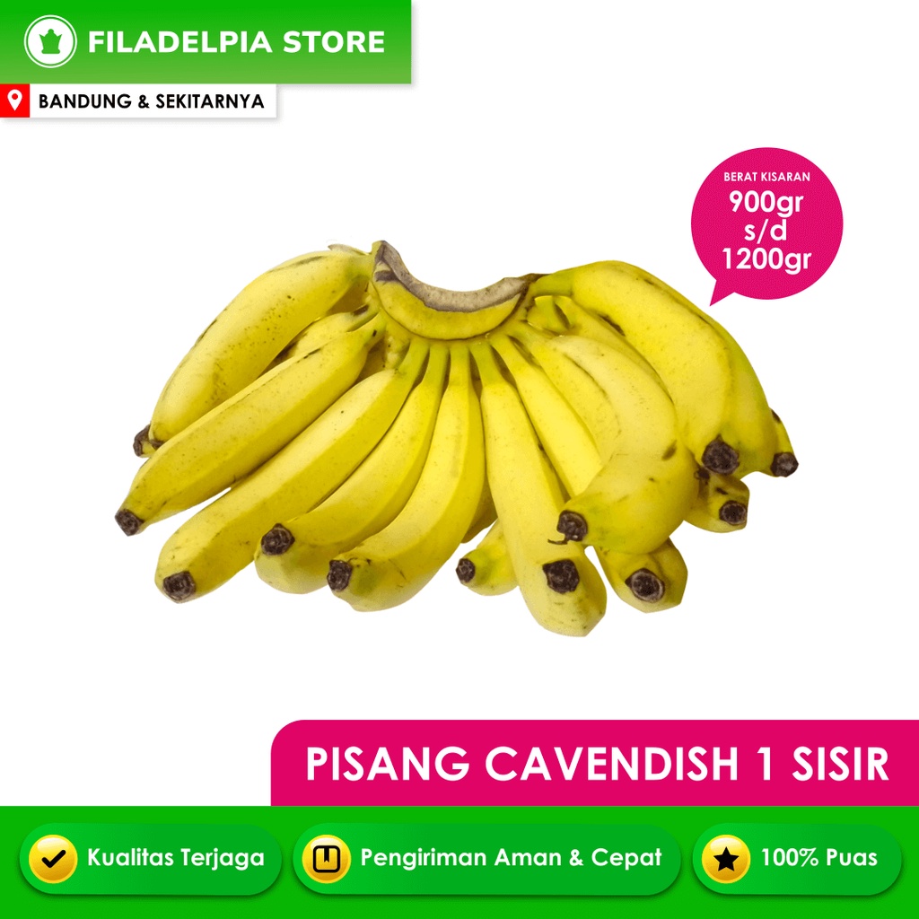 

Pisang Cavendish 1 Sisir Murah Promo Bandung