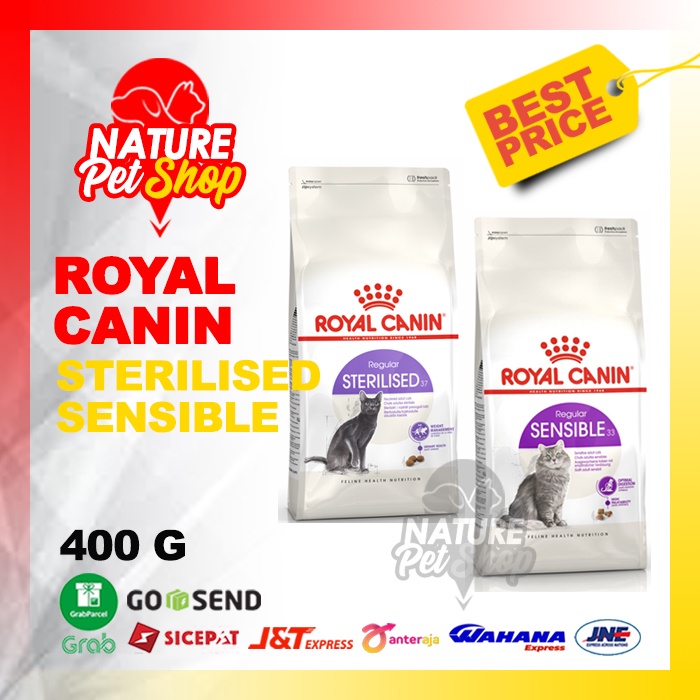 ROYAL CANIN STERILISED 400G ROYAL CANIN SENSIBLE 400G
