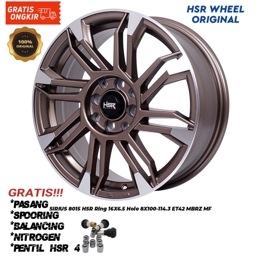 Velg mobil jazz,avanza,mobilio,jazz,yaris HSR SIRIUS Ring16