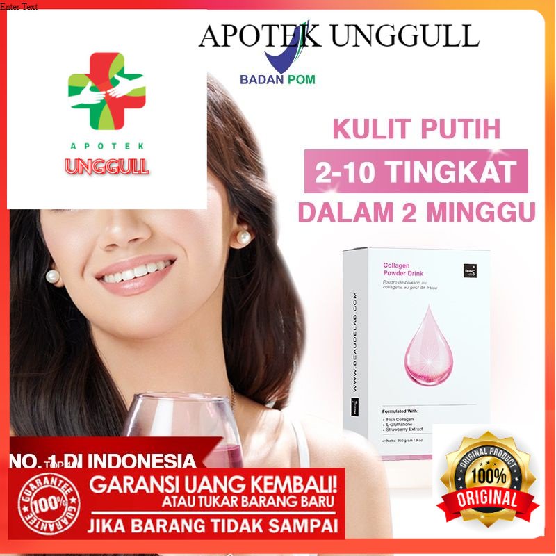 

100% ORIGINAL FREE GIFTBEAUDELAB Minuman colagen pemutih kulit