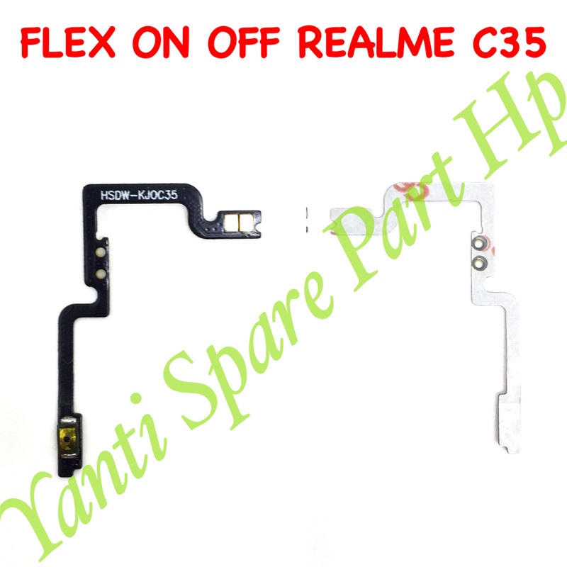 Flexible On Off Realme C35 Original Terlaris New