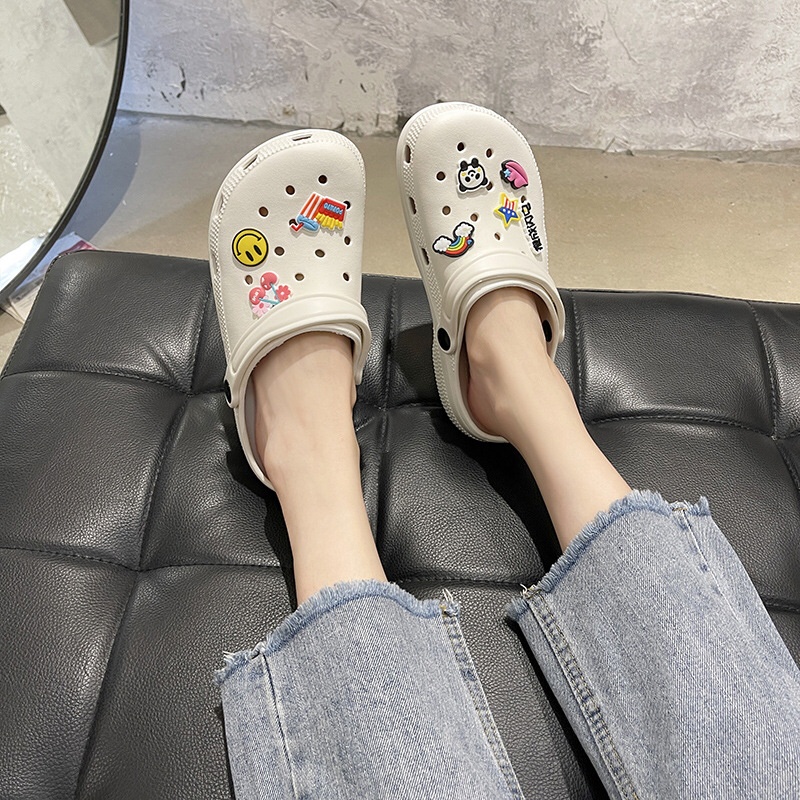 TOPGROSIR TG0617 Sandal slip Kodok Wanita Import Sticker Panda