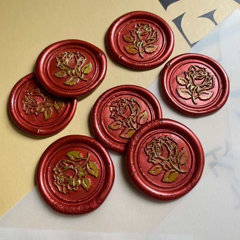 Seal Wax Coin Aesthetic / Segel Undangan