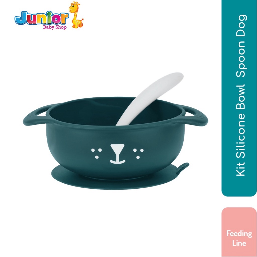 Babymoov Kit Silicone Bowl Spoon