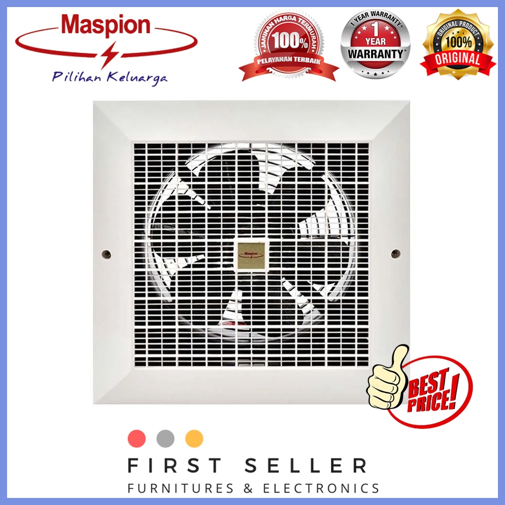 MASPION EXHAUST FAN / HEXOS PLAFON CEF-25 / CEF 25 (10 INCH)