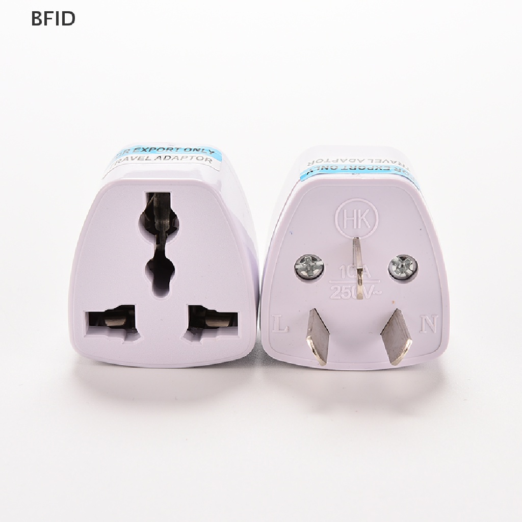 [BFID] Us EU Universal to AU Australia Steker 3pin AC Power Adapter Travel Converter [ID]