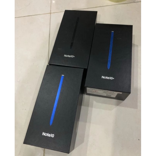 dus original copotan bekas samsung galaxy note 10 dan 10+ plus - aura black, note10