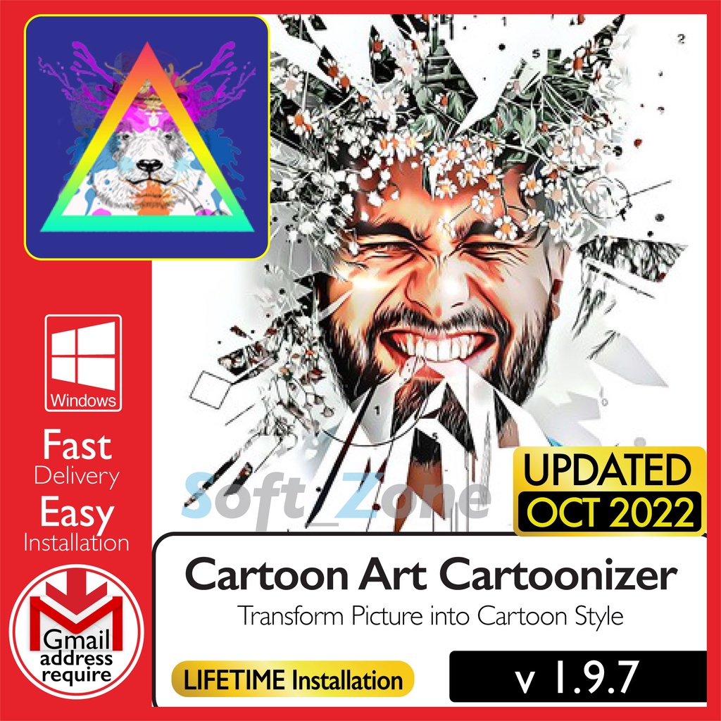 

Crtn Art Crtnzr 1.9.7 - Trnsfrm Pctr nt Crtn Styl [WINDOWS x64] - Dgtl Dwnld