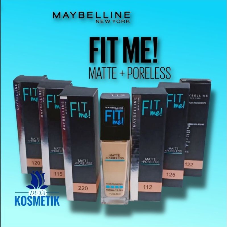 MAYBELLINE Fit Me Matte + Poreless Foundation Pump