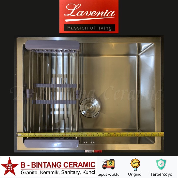 Saringan Sink Lavenia Minimalist Lvx-0336 ( Undermount Sink )