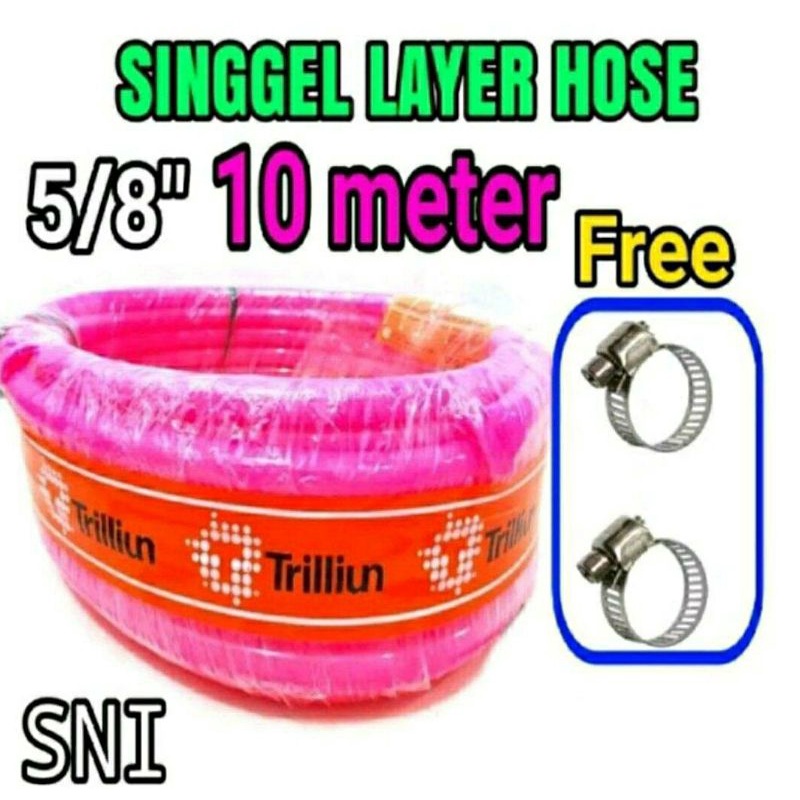 NEWSelang Elastis 5/8" Inch Triliun Stabilo Selang Air 10 M