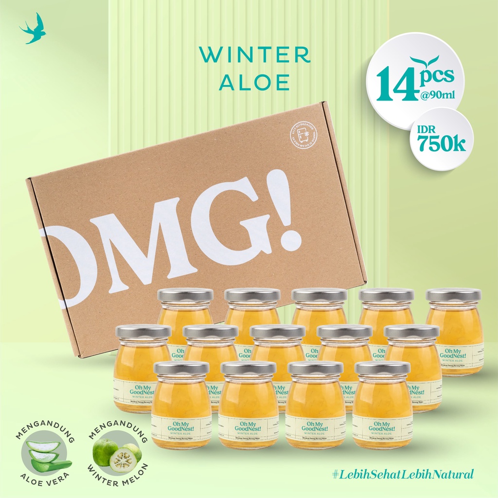 

Sarang Burung Walet Winter Aloe 2 Weeks Packages by Oh My GoodNest