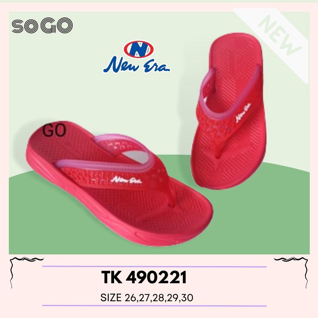 sogo NEW ERA sandal jepit anak wanita TK E 490221 SIZE 26-30