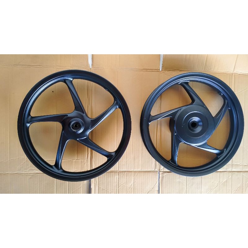 Pelek Velg Racing Depan Belakang set Beat Karbu/ Vario Karbu/ Beat F1/ Scoopy Karbu ORIGINAL