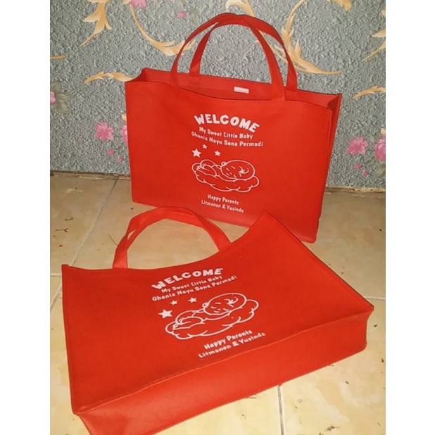 Tas Lahiran Bahan Spunbond 100gsm
