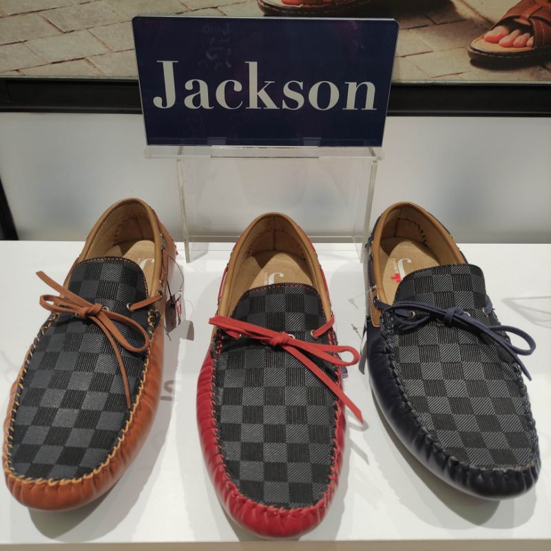 sepatu mokasin Jackson pria