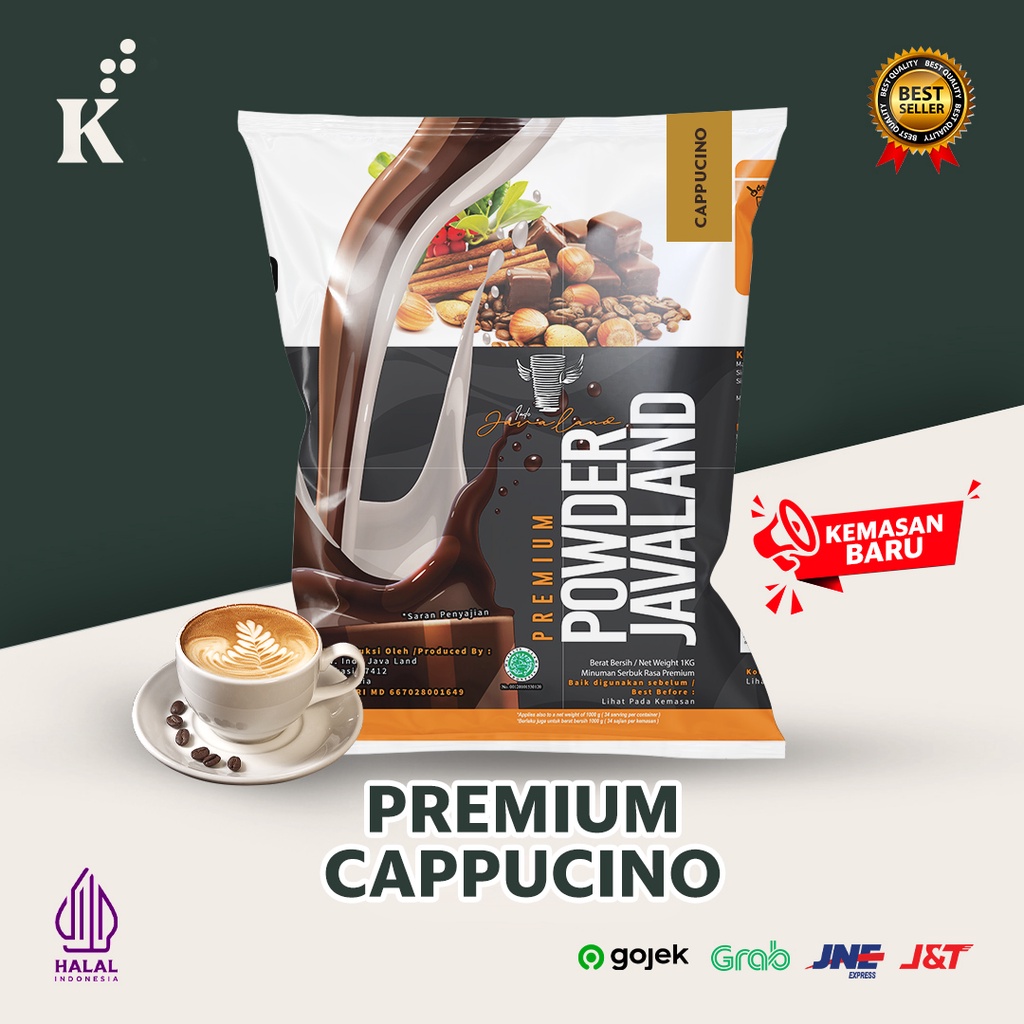 Bubuk Minuman Premium Cappuccino Javaland Grande 1kg