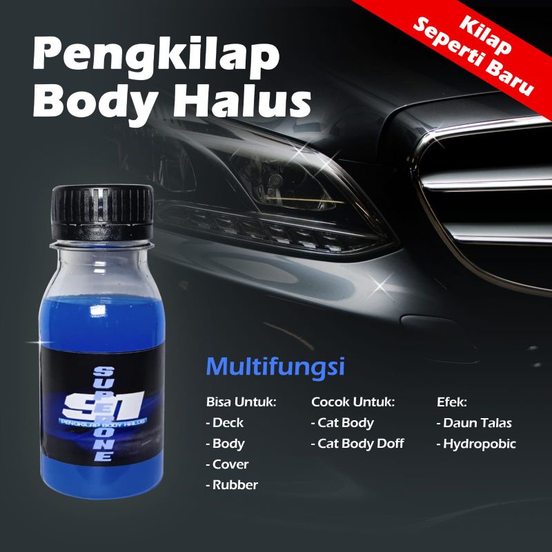 PENGKILAP BODY MOTOR MOBIL  MAGICK SHINE 30 ML