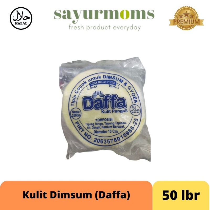 Kulit Dimsum Daffa (50lbr)