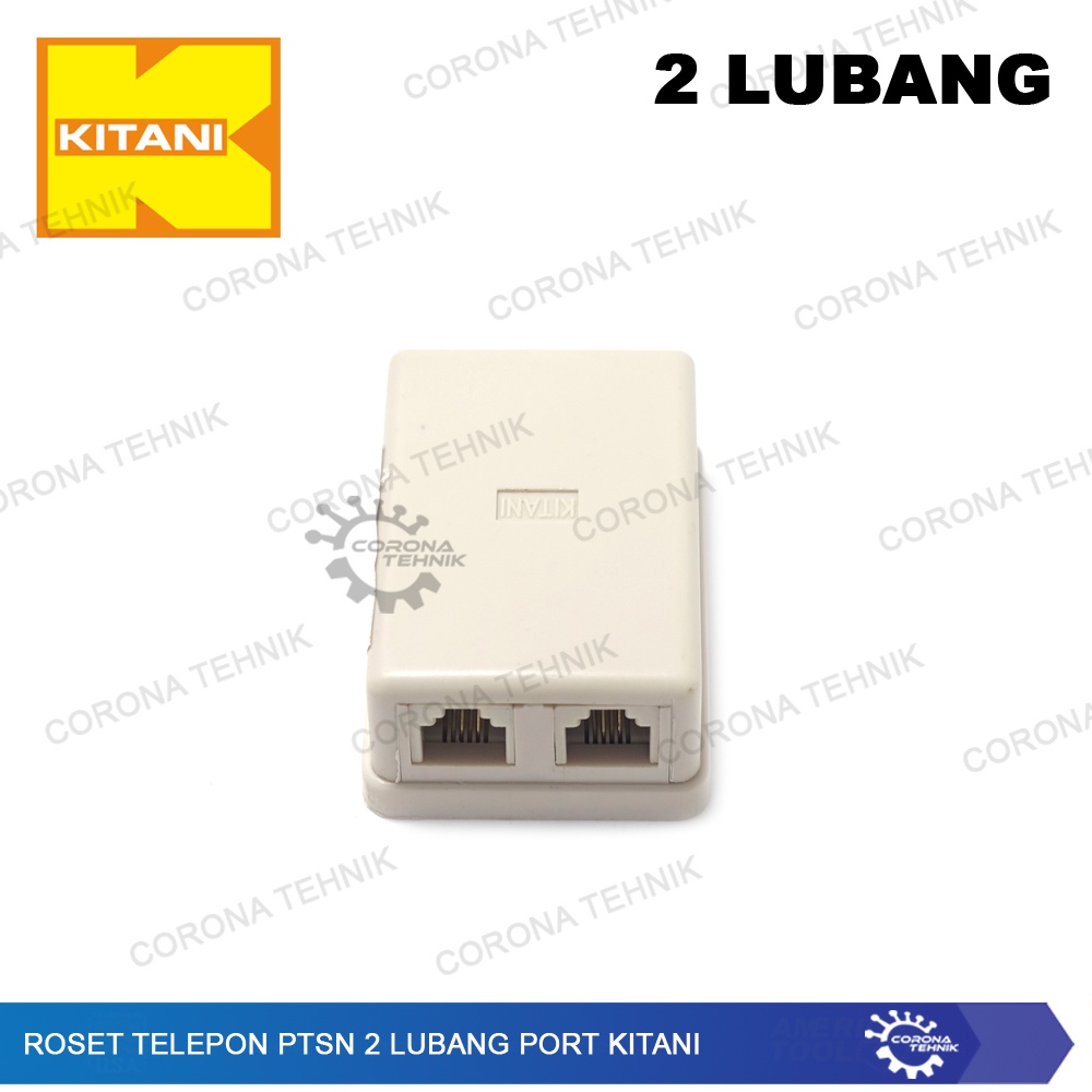 Port Kitani Roset Telepon PTSN 2 Lubang