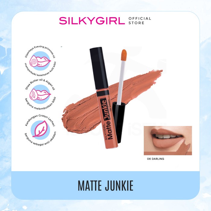 SILKYGIRL Lip Cream Matte Junkie 06 Darling