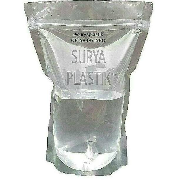 Standing Pouch Cairan 12x20 250mL Kemasan Pudot Minuman Jus Drinkpack "TJB.20Ja23p"