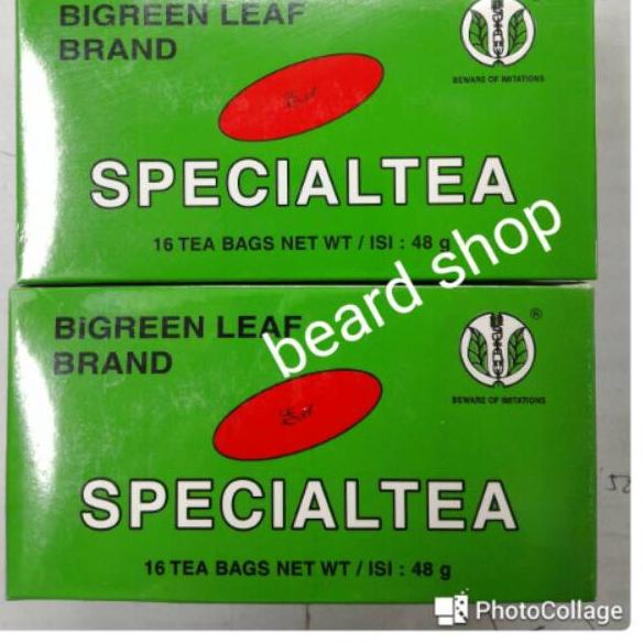 

☉ 3 KOTAK Special Tea Extra Strength Bigreen Leaf ☆