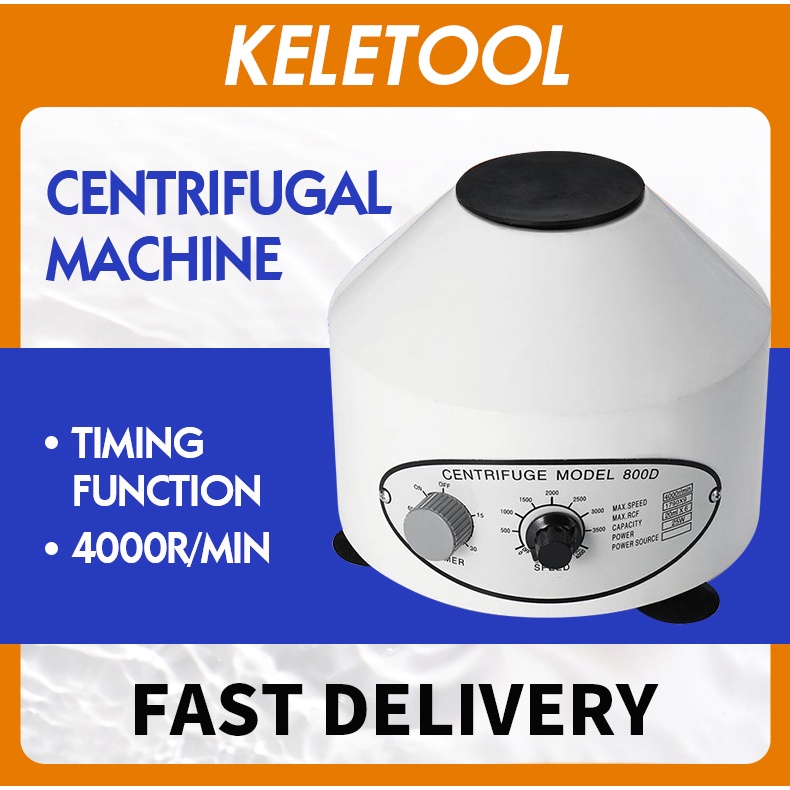 4000rpm Medis PRP alat centrifuge Listrik Portabel 800D Plasma Centrifuge Laboratorium Centrifuge Li