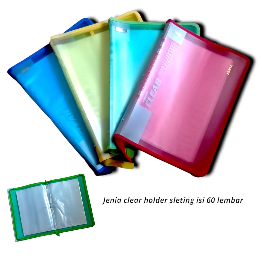 

MAP DOKUMEN HOLDER 60 LEMBAR CLEAR HOLDER SLETING DOKUMEN KEEPER KLIR HOLDER PLASTIK