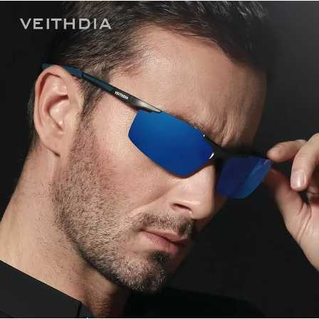 Veithdia Kacamata Pria Sunglasses Anti-Reflective Polarized UV400 - 6588