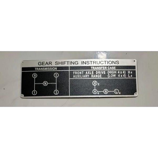 Gearshift Gear Shifting Hardtop FJ40 3 Speed