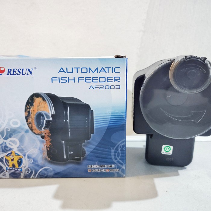 Maeh Auto Fish Feeder Mesin Pemberi Makan Ikan Otomatis