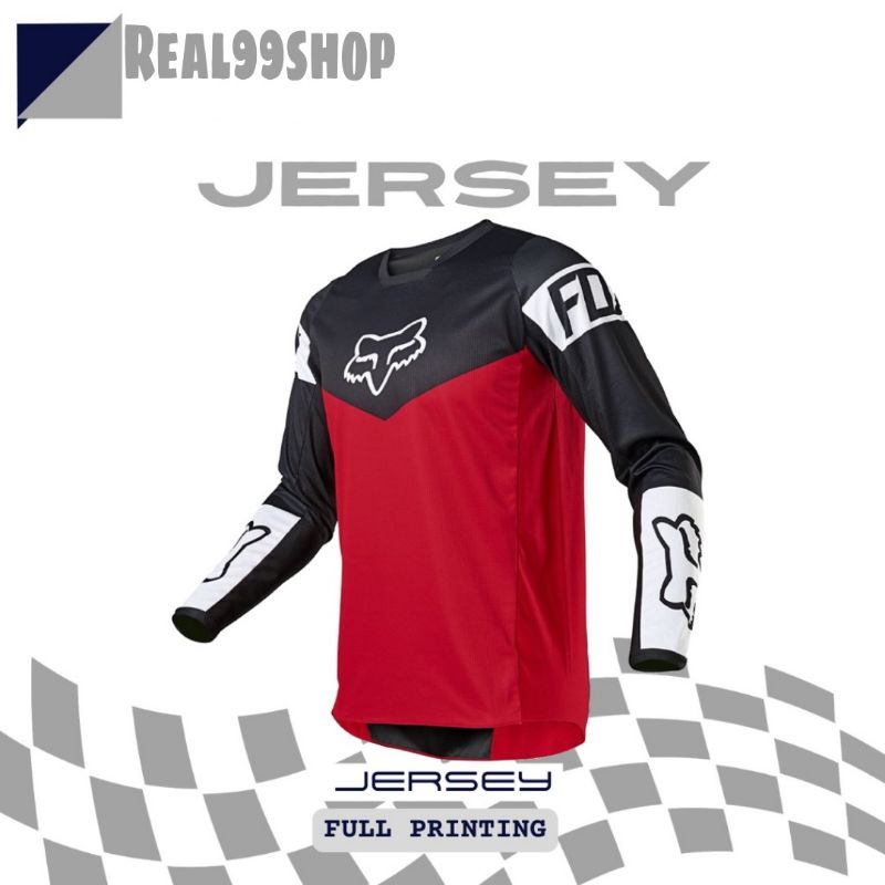 Jersey trail motocross sepeda Downhill MTB